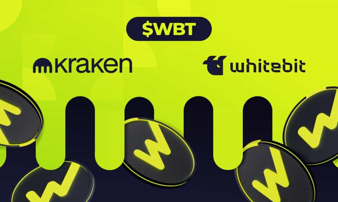 WhiteBIT Coin ($WBT) Officially Listed on Kraken Exchange, Highlighting Its Growing Recognition