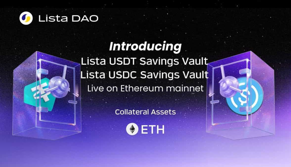 Lista Lending Goes Cross-Chain with Ethereum Launch and Expands Curator Network with Gauntlet and RockawayX