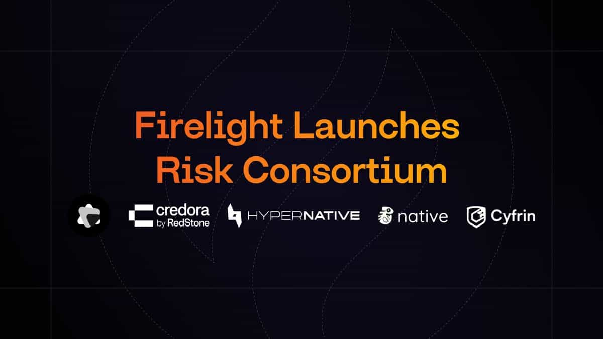 Firelight Launches Risk Consortium with GFX Labs, Hypernative, Credora, Native, and Cyfrin to Strengthen DeFi Exploit Coverage