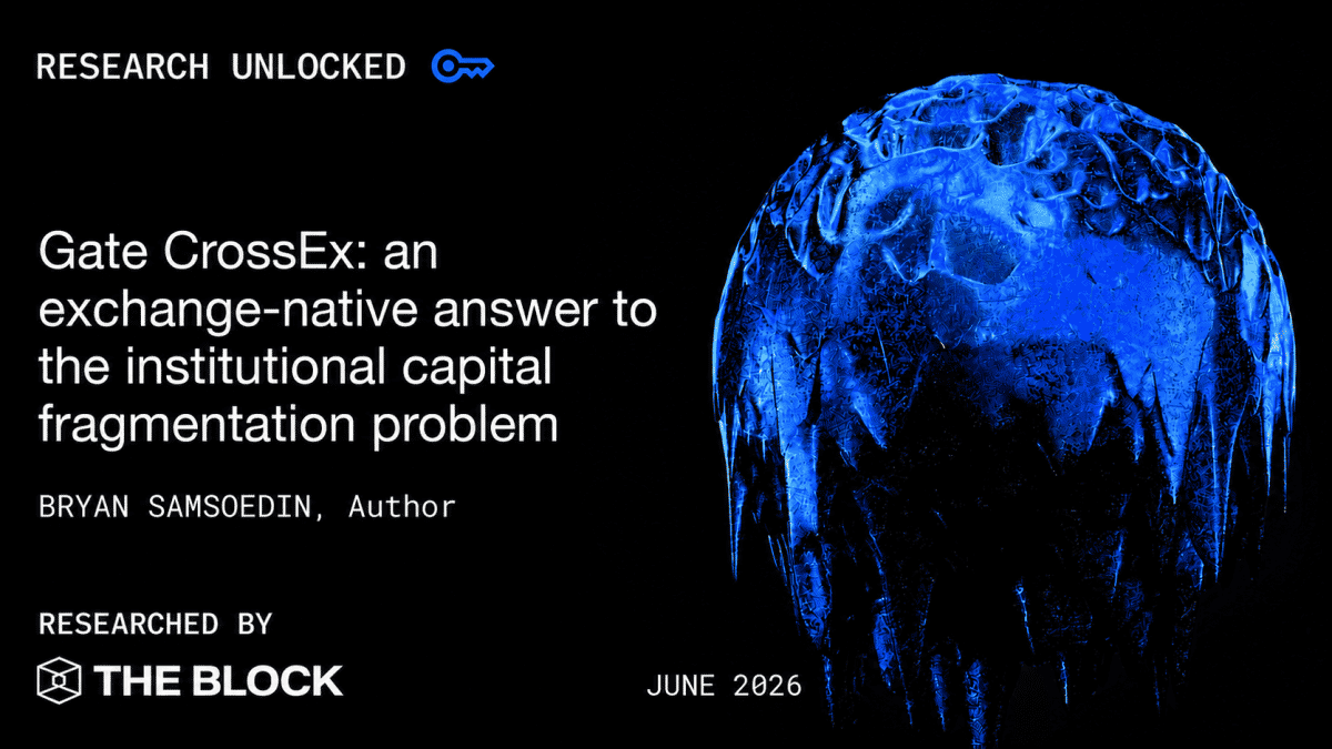 Gate CrossEx: An Exchange-Native Answer to the Institutional Capital Fragmentation Problem