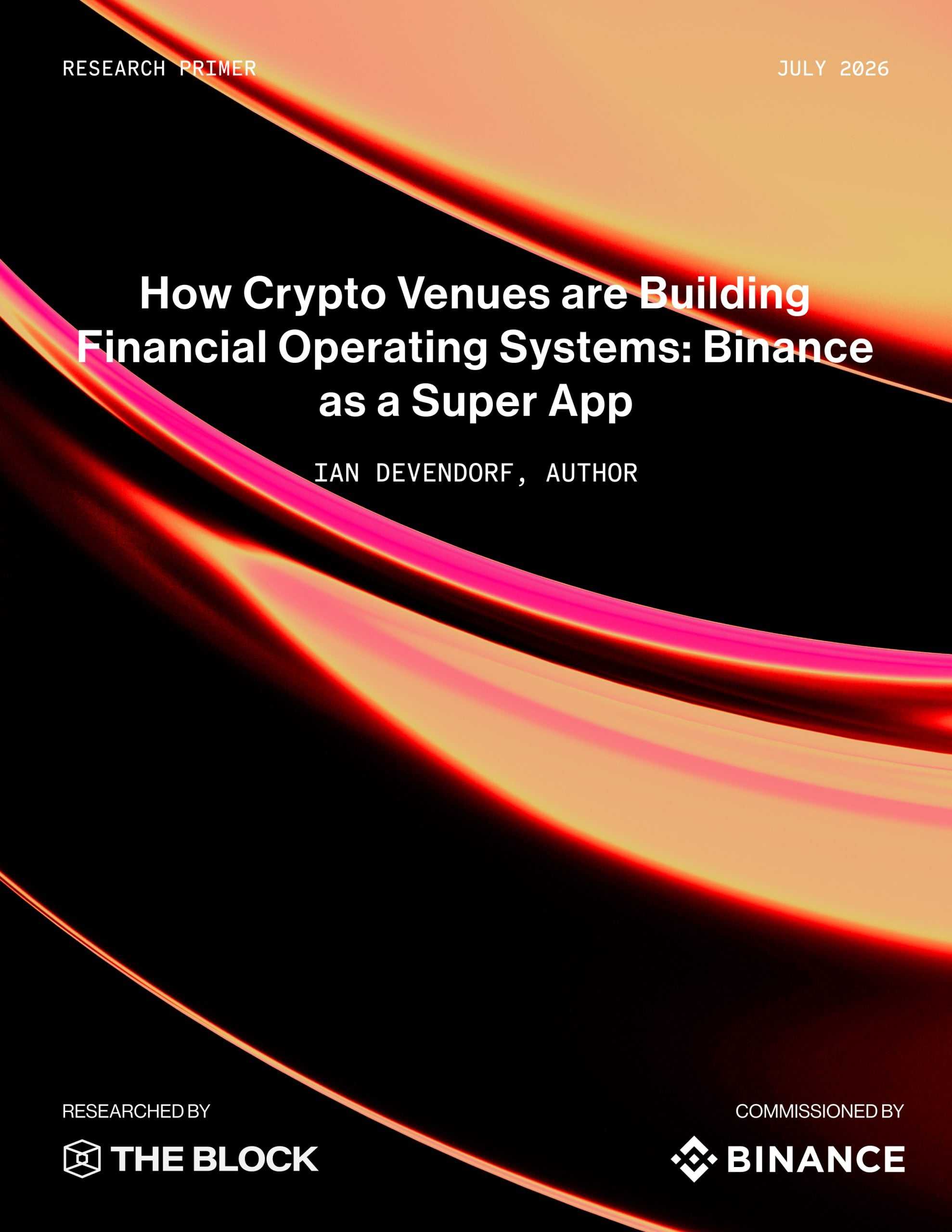 How Crypto Venues Are Building Financial Operating Systems: Binance as a Super App