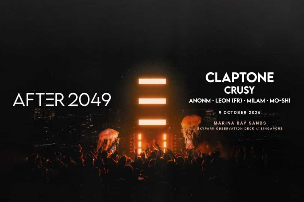 AFTER 2049 Confirms Headliners Claptone and Crusy for Singapore Grand Prix Weekend Kickoff