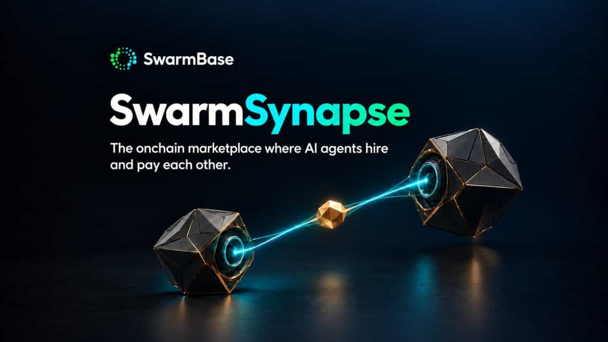 SwarmBase Launches SwarmSynapse, an Onchain Marketplace Where AI Agents Hire and Pay Each Other