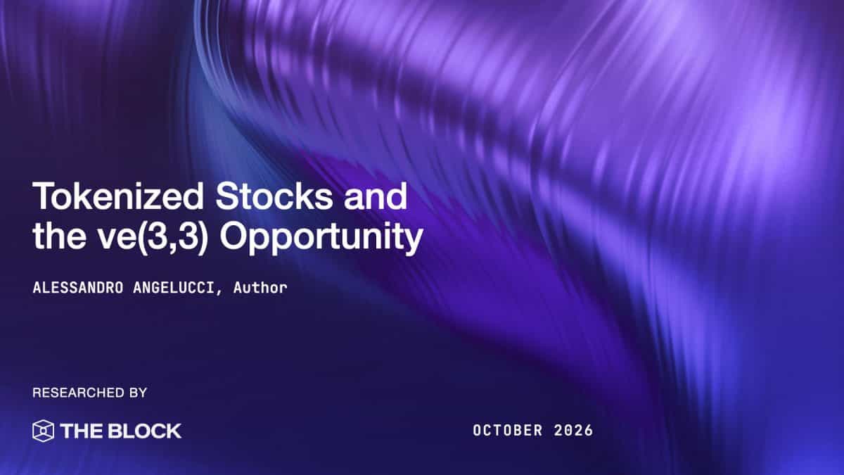 Tokenized Stocks and The ve(3,3) Opportunity