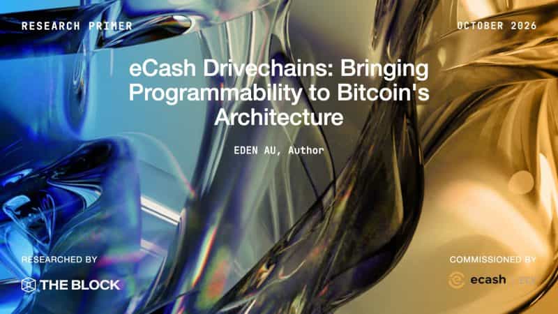 eCash Drivechains: Bringing Programmability to Bitcoin's Architecture