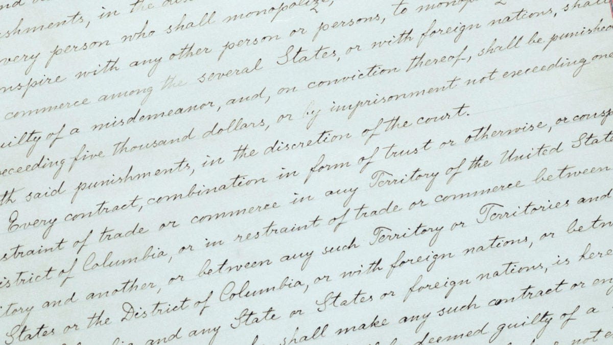 Crypto Caselaw Minute, Week of 12.02.18: When the Sherman Act crashes the Bitcoin Cash party