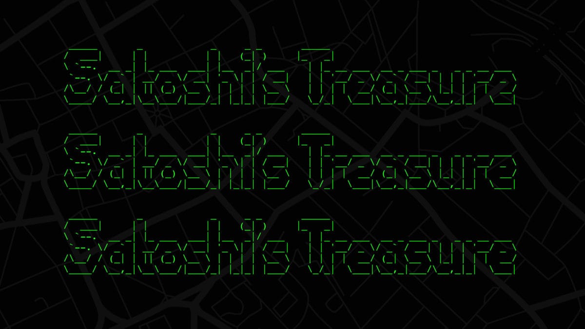 We talked to the co-creator of Satoshi's Treasure, the million-dollar global bitcoin scavenger hunt
