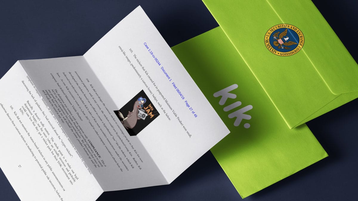 The SEC and Kik are poised for a battle that could further flesh out securities law for crypto