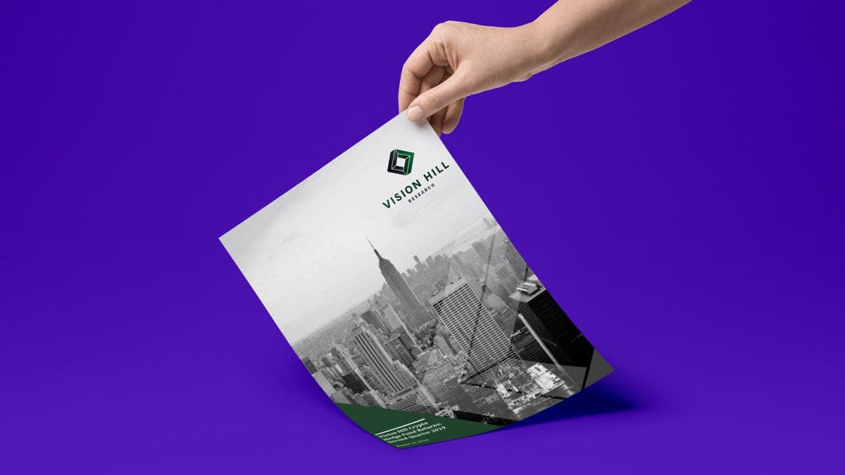 Bitcoin outperformed Vision Hill Crypto Fund Composite index returns by more than 100% in 1H19