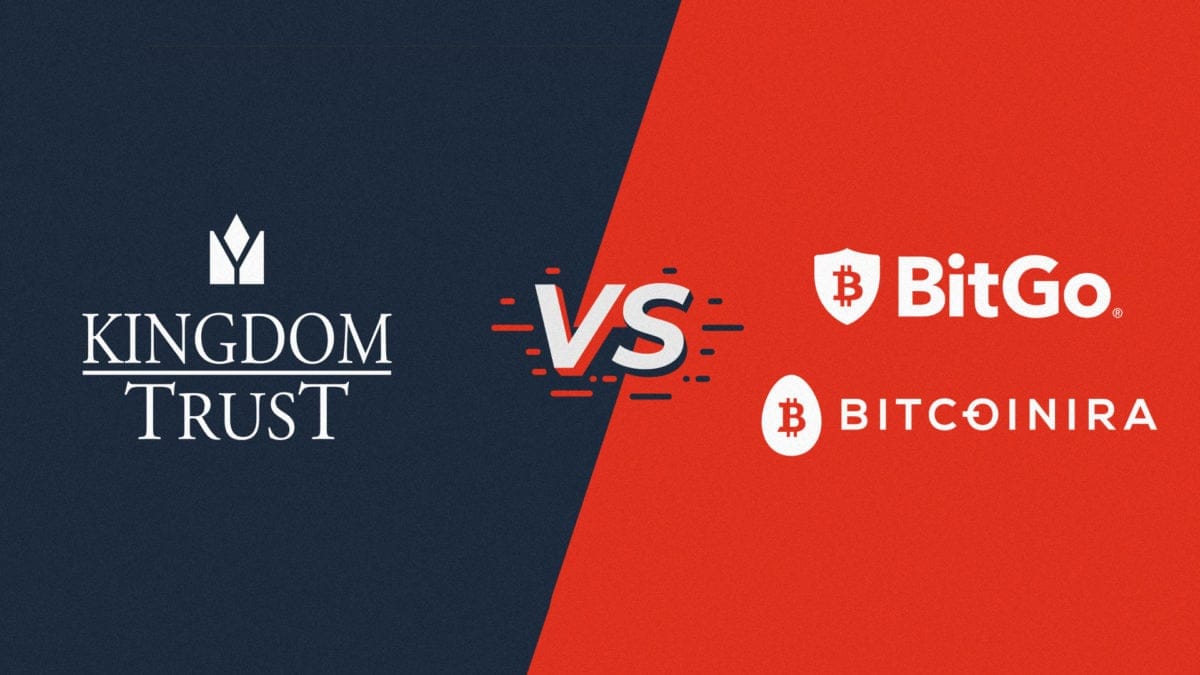 Kingdom Trust sues competitor BitGo and Bitcoin IRA for allegedly using its trade secrets to steal clients