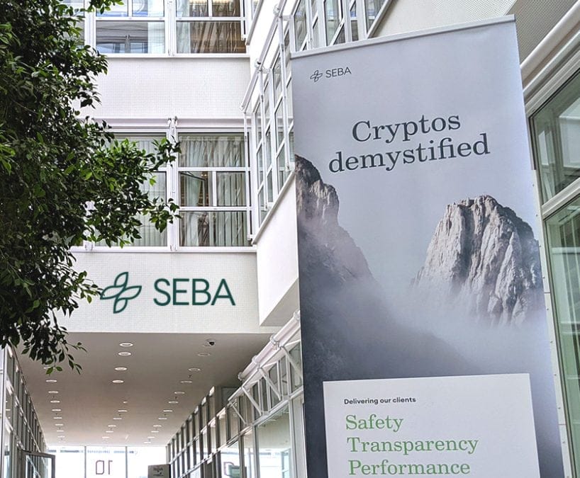 Swiss crypto bank SEBA goes live after FINMA greenlight