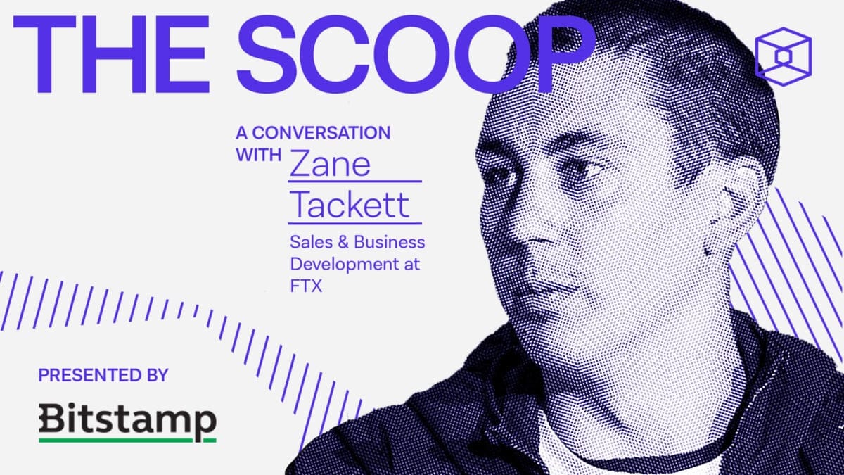 Zane Tackett has seen some of the crypto space's biggest events — here's what he's learned