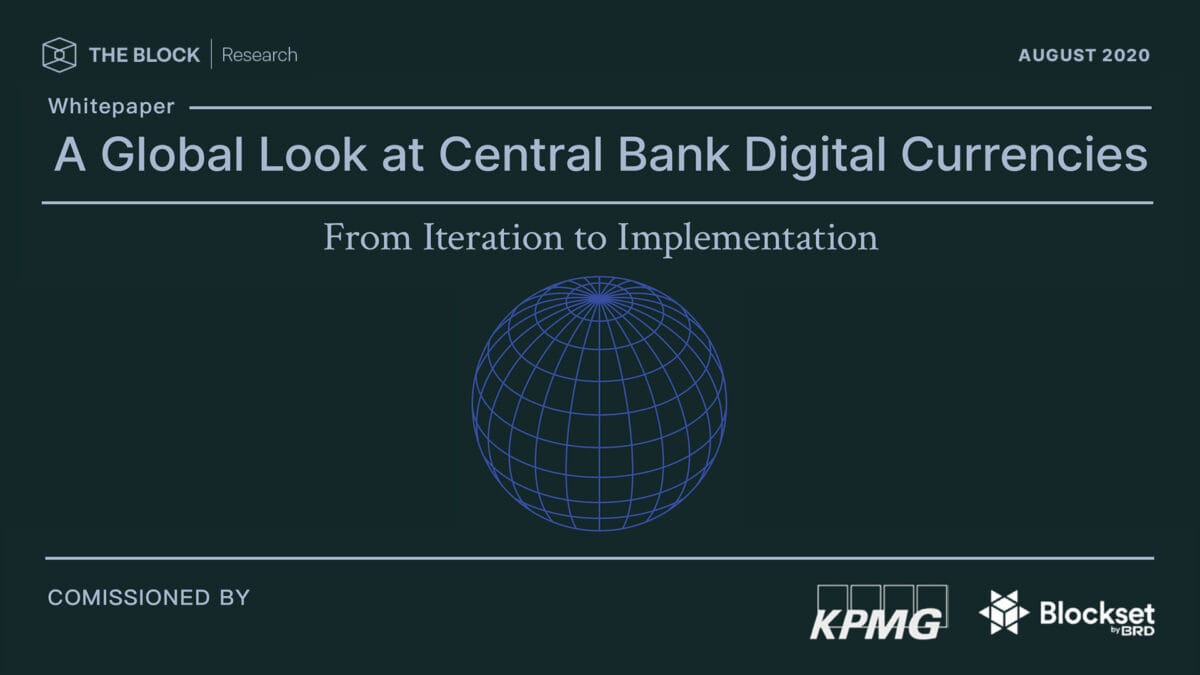A Global Look at Central Bank Digital Currencies