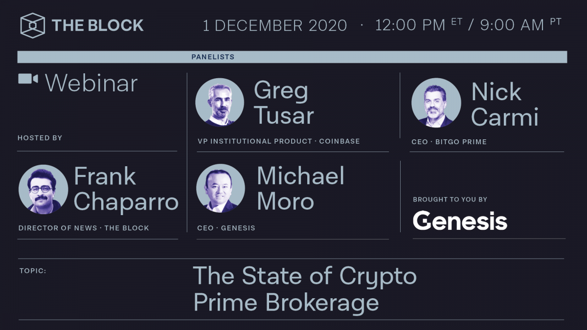 The Block Presents: The State of Prime Brokerage — Brought to you by Genesis