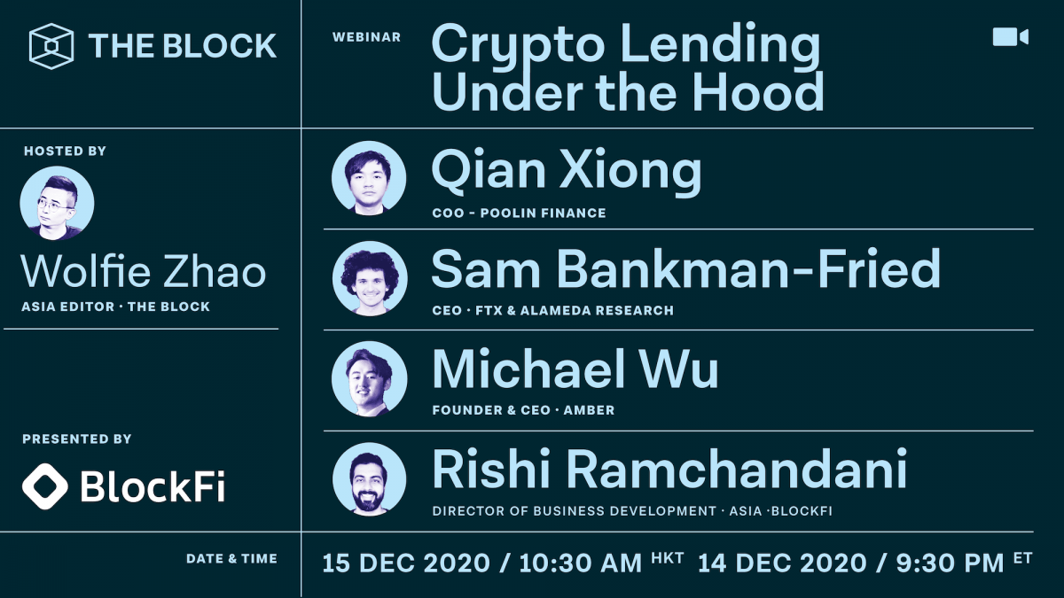 The Block Presents: Crypto Lending Under the Hood — Brought to you by BlockFi