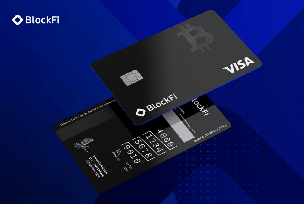 BlockFi's credit card is launching in the U.S. and lets users earn back bitcoin