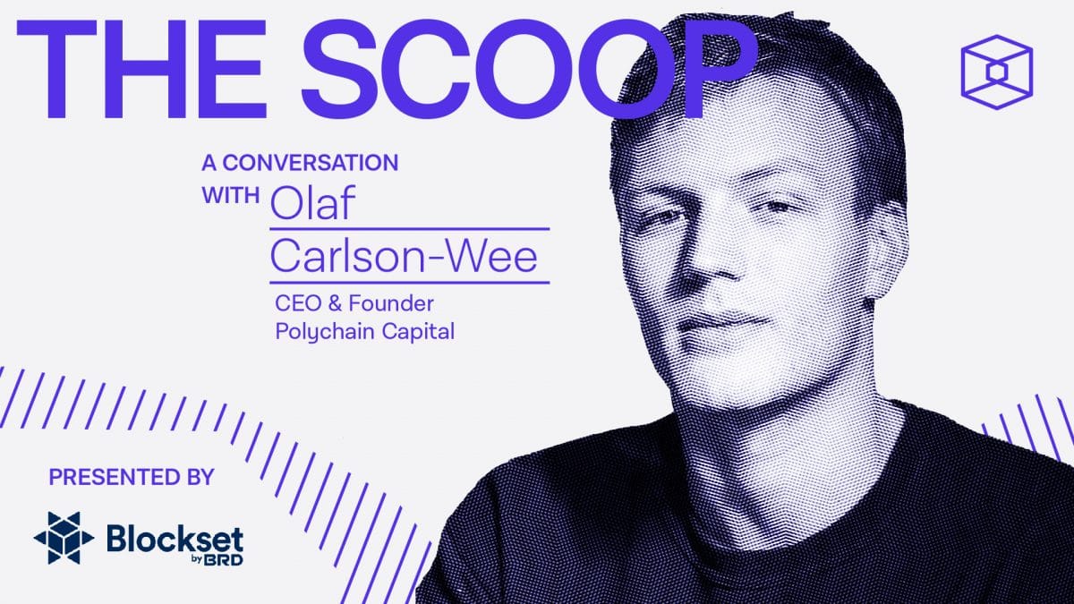 'They start with bitcoin:' Polychain's Olaf Carlson-Wee believes big investors will turn their attention to DeFi