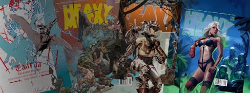 Heavy Metal Releases First Collection of Magazine Covers as NFTs on Curio