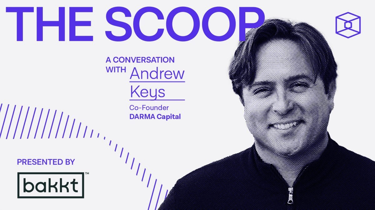 Ether whale Andrew Keys on building products in an uncertain regulatory environment