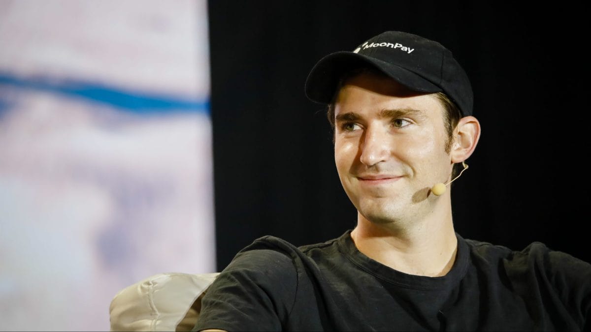 Ivan Soto-Wright, chief executive officer and co-founder of MoonPay, listens during the Bitcoin 2021 conference in Miami, Florida, U.S., on Saturday, June 5, 2021. The biggest Bitcoin event in the world brings a sold-out crowd of 12,000 attendees and thousands more to Miami for a two-day conference. Photographer: Eva Marie Uzcategui/Bloomberg via Getty Images