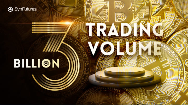 SynFutures Crosses $3B in Total Trade Volume as the Market for Decentralized Derivatives Expands