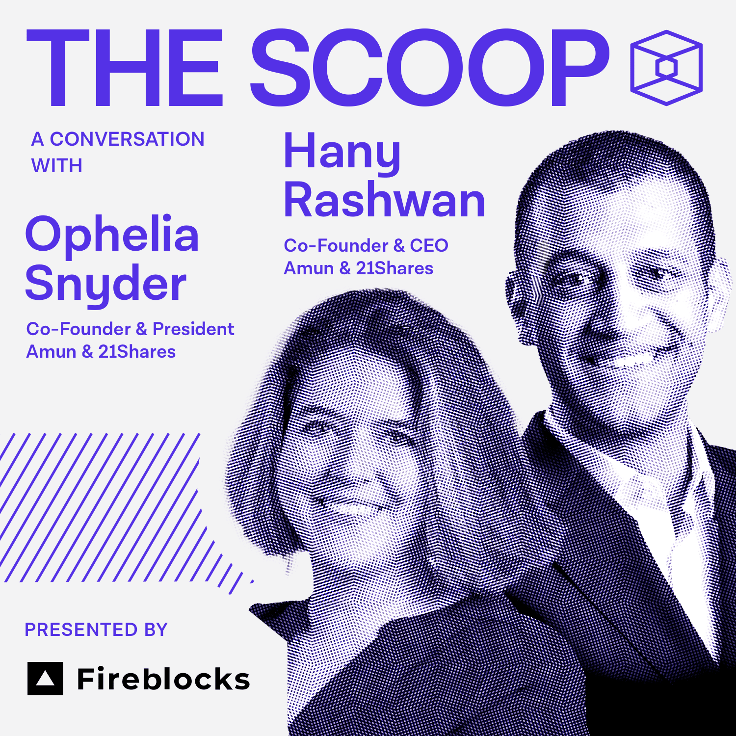 Hany Rashawan and Ophelia Snyder, Co-Founders, 21 Shares & Amun