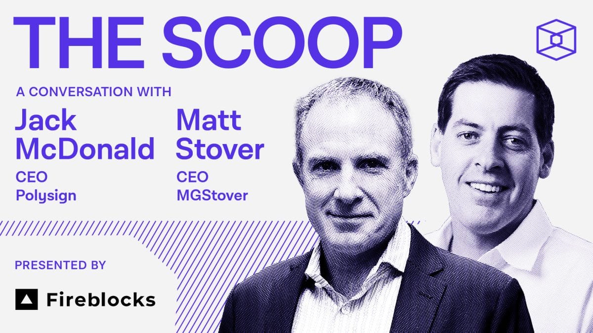 Institutional appetite for digital assets 'has not slowed,' according to PolySign and MG Stover CEOs