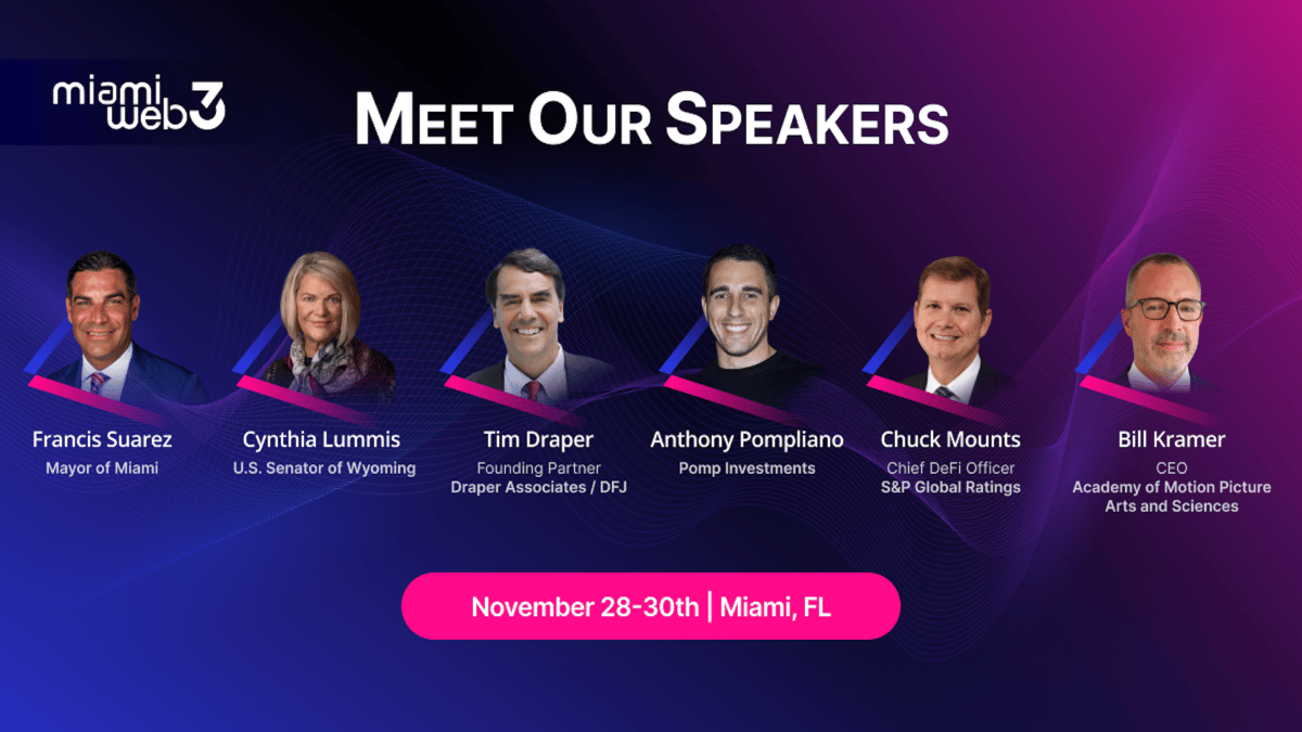 MiamiWeb3 reveals packed agenda going beyond crypto and embracing Web3