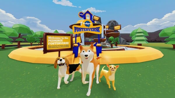 The PEDIGREE® brand launches its FOSTERVERSE™ program which enables real rescue dogs to be virtually fostered in the Metaverse. On the platform, users can interact with the dogs they meet in Decentraland, learning about their backgrounds and adoption status as well as ways to support dogs in need across the country.
