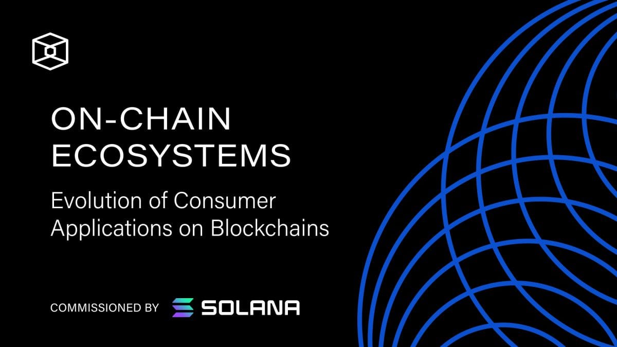On-Chain Ecosystems: Evolution of Consumer Application on Blockchains