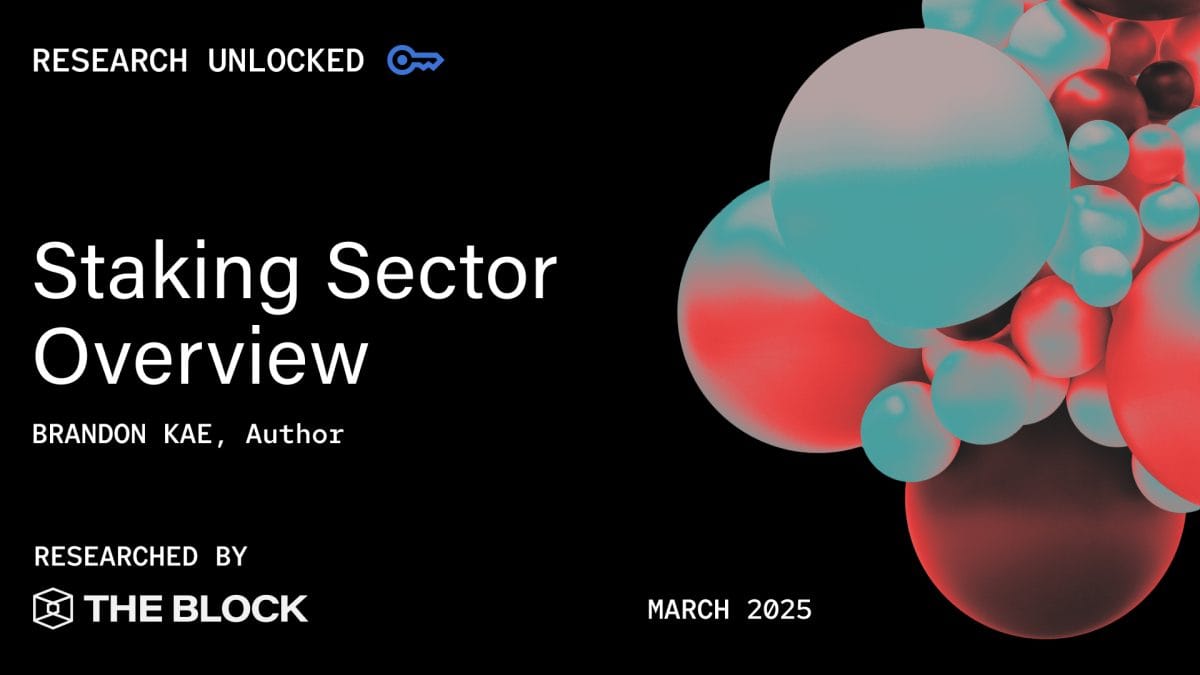 Research: Staking Sector Overview