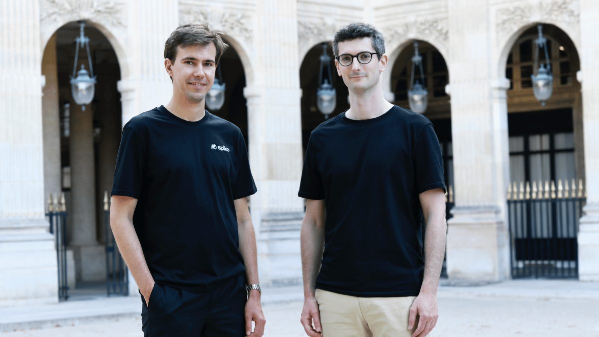 Spiko co-founders, Paul-Adrien Hyppolite (left) and Antoine Michon (right)