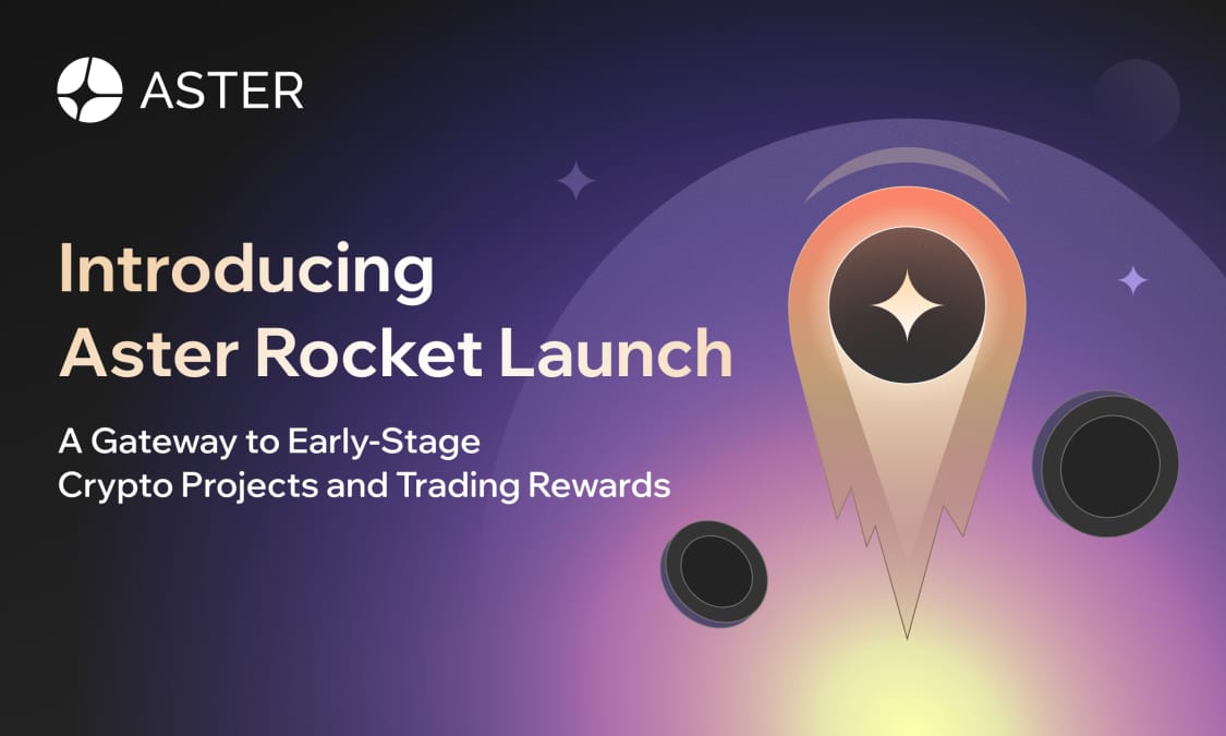 Aster Unveils Rocket Launch: Your Gateway to Early-Stage Crypto Projects and Trading RewardsÂ
