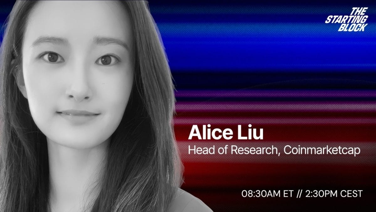 Bitcoin to $100k? Feat. CoinMarketCap’s Research Lead Alice Liu