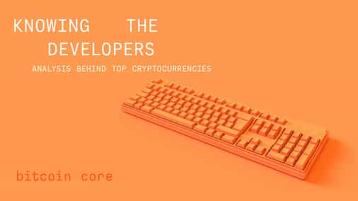 Knowing the developers: an analysis of Bitcoin Core