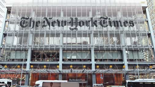 An NFT tied to a New York Times column has sold for nearly $560,000 in ETH