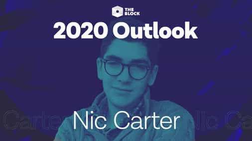 Nic Carter on what 2019 meant for crypto and what 2020 might bring