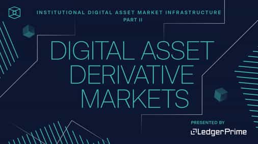 Institutional Digital Asset Derivatives Markets