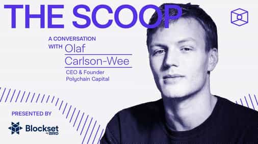 'They start with bitcoin:' Polychain's Olaf Carlson-Wee believes big investors will turn their attention to DeFi