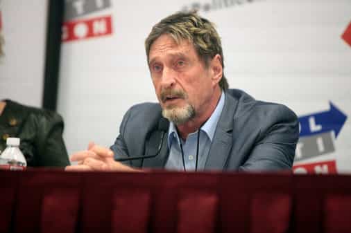 John McAfee reportedly found dead in prison following extradition approval
