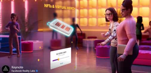 Facebook teases NFT support in keynote on its ambitious plans for a digital Metaverse