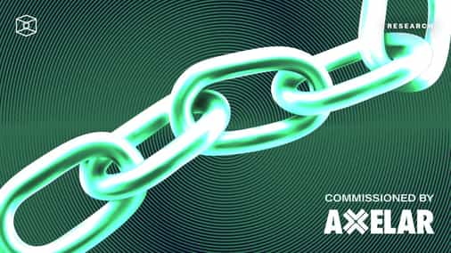 Interoperability Networks: Infrastructure for  the Multi-chain Future- Commissioned by Axelar