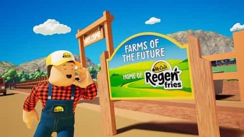 McCain Foods wants young consumers to farm its metaverse potatoes