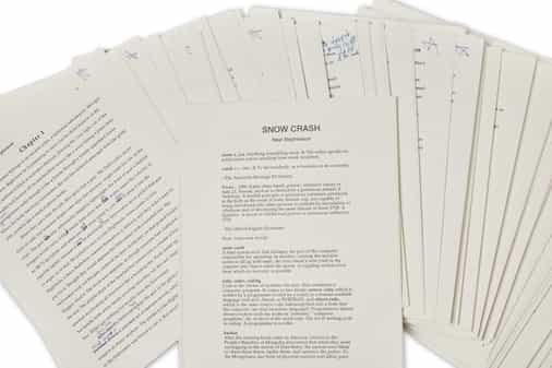 Manuscript of book that coined the term 'metaverse' to be auctioned by Sotheby's
