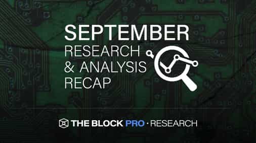 September Research and Analysis Recap