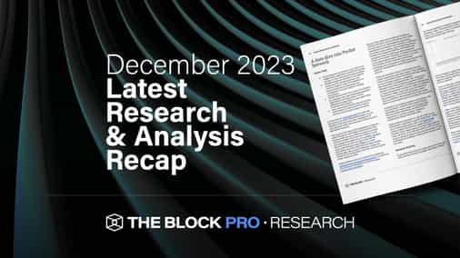 December Research and Analysis Recap