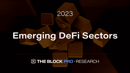 Emerging DeFi Sectors in 2023