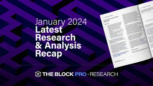 January Research and Analysis Recap