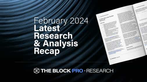 February Research and Analysis Recap