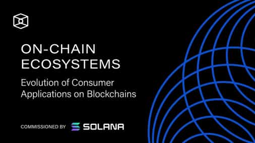 On-Chain Ecosystems: Evolution of Consumer Application on Blockchains